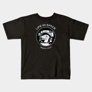 Life in Space: Raptor-naut Kids T-Shirt